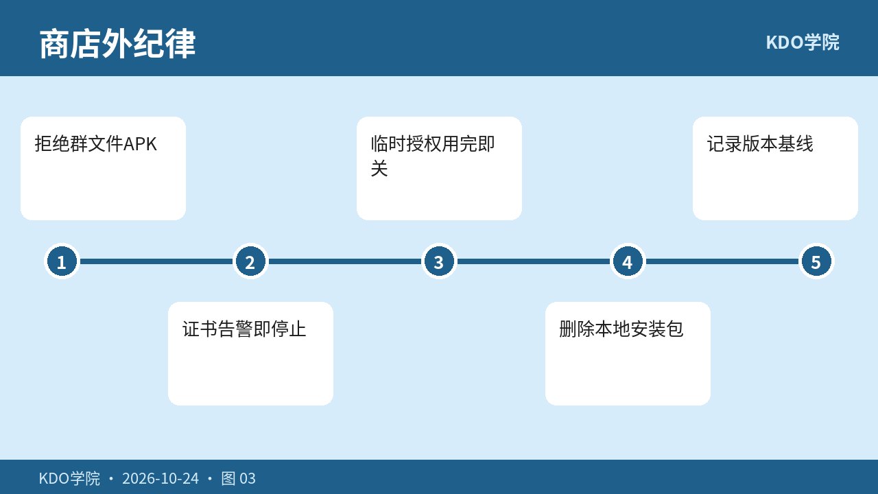 未知来源关闭与安装纪律